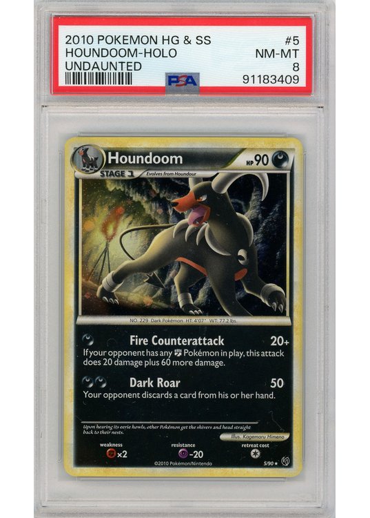 Houndoom 5/90 PSA 8