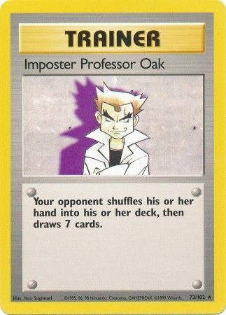 Impostor Professor Oak – 73/102