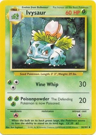 Ivysaur - 30/102