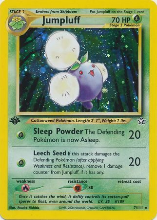 Jumpluff - 7/111 - 1st Edition (Holo)