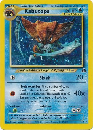 Kabutops - 6/75 (Holo)