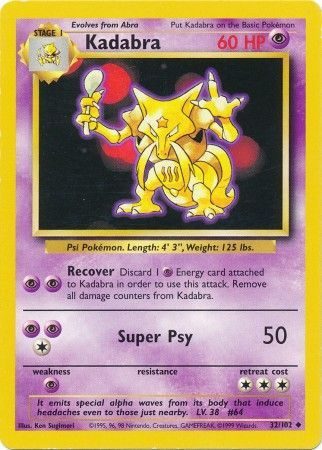 Kadabra - 32/102