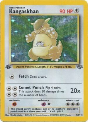 Kangaskhan - 5/64 - 1st Edition (Holo)