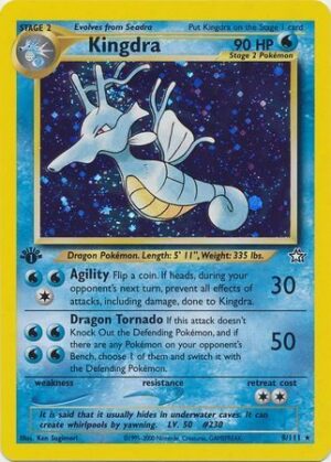 Kingdra - 8/111 - 1st Edition (Holo)