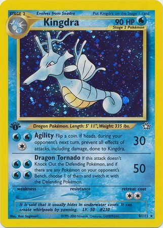 Kingdra - 8/111 - 1st Edition (Holo)