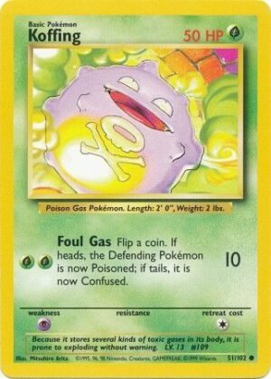 Koffing - 51/102