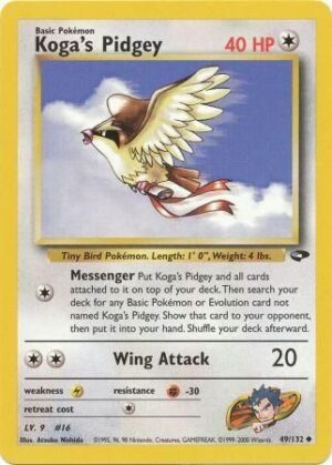 Koga's Pidgey - 49/132