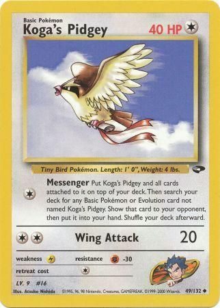 Koga's Pidgey - 49/132