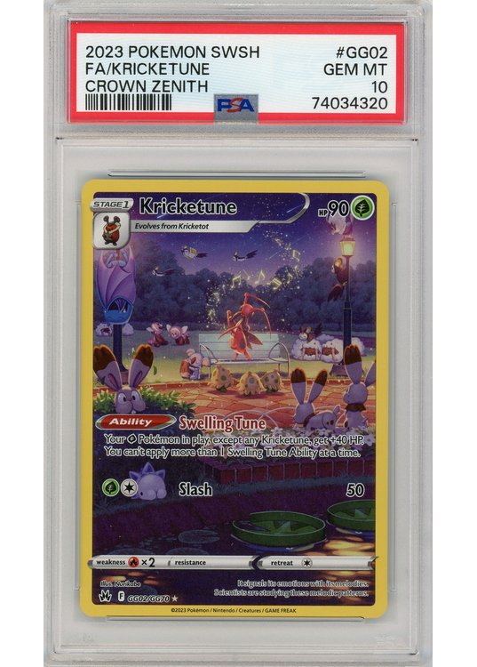 Kricketune GG02/GG70 PSA 10