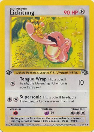 Lickitung - 38/64 - 1st Edition