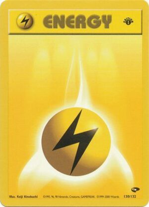 Lightning Energy - 130/132 - 1st Edition