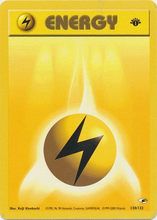 Lightning Energy - 130/132 - 1st Edition