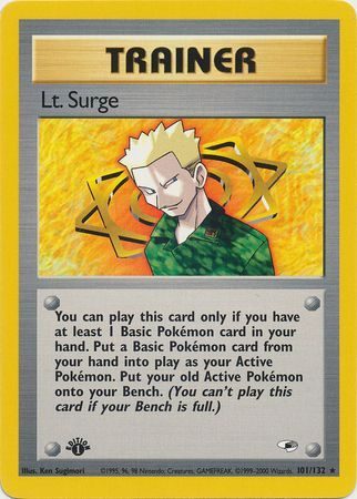 Lt. Surge - 101/132 - 1st Edition