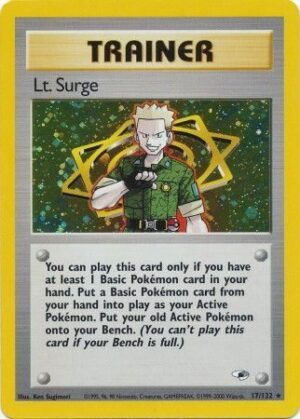 Lt. Surge - 17/132 (Holo)