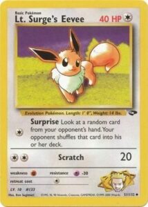 Lt. Surge's Eevee - 51/132