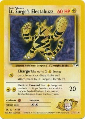 Lt. Surge's Electabuzz - 27/132