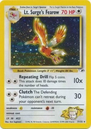 Lt. Surge's Fearow - 7/132 (Holo)