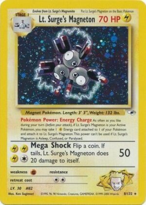 Lt. Surge's Magneton - 8/132 (Holo)