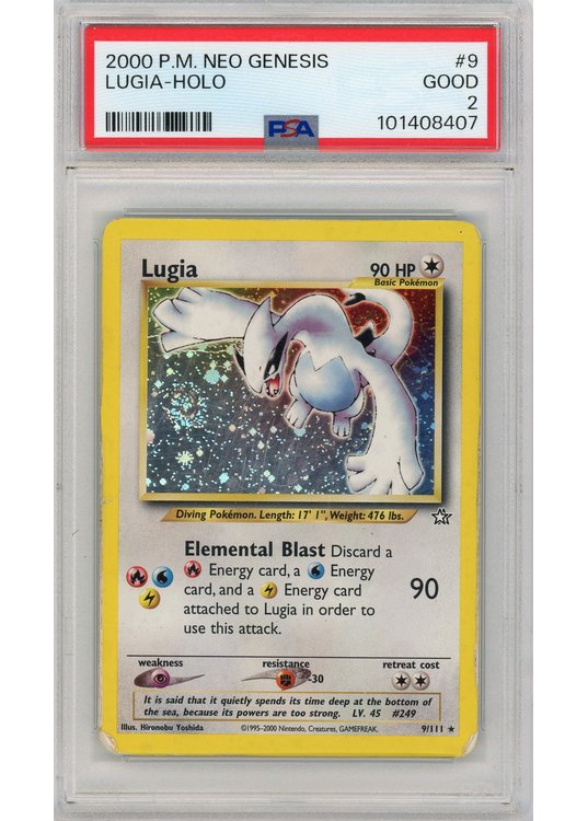 Lugia 9/111 PSA 2