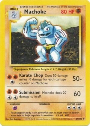 Machoke - 34/102
