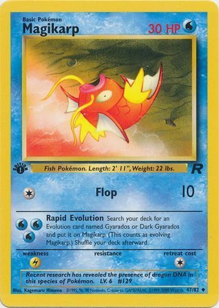 Magikarp - 47/82 - 1st Edition