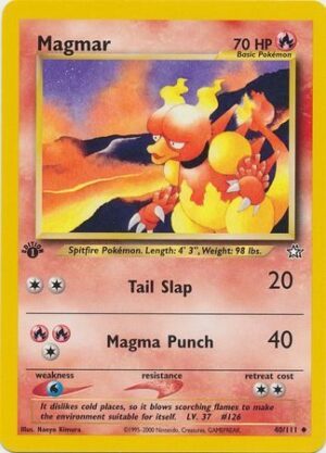 Magmar - 40/111 - 1st Edition