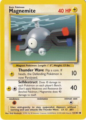Magnemite - 53/102 - 4th Print