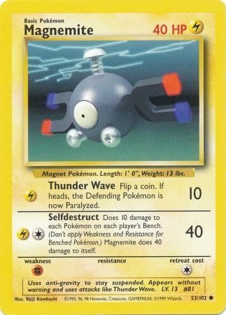 Magnemite – 53/102