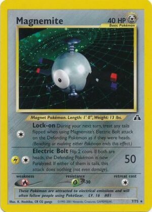 Magnemite - 7/75 (Holo)