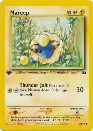 Mareep - 58/75 - 1st Edition