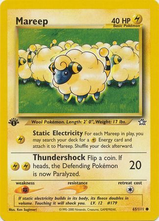 Mareep - 65/111 - 1st Edition