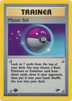 Master Ball - 116/132 - 1st Edition