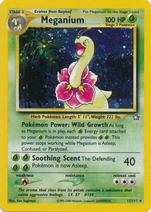 Meganium - 11/111 (Holo)