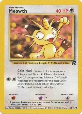 Meowth - 62/82