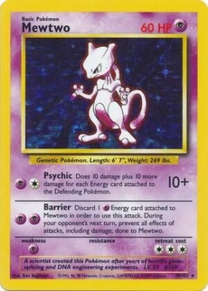 Mewtwo - 10/102 (Holo)