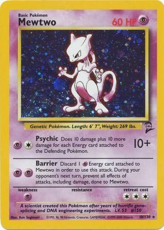 Mewtwo - 10/130 (Holo)