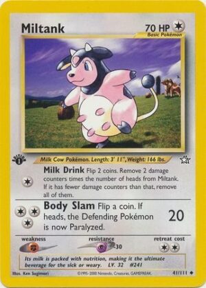 Miltank - 41/111 - 1st Edition