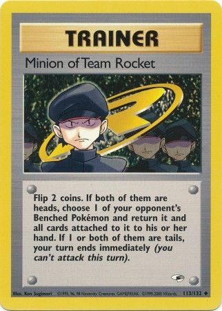 Minion of Team Rocket - 113/132