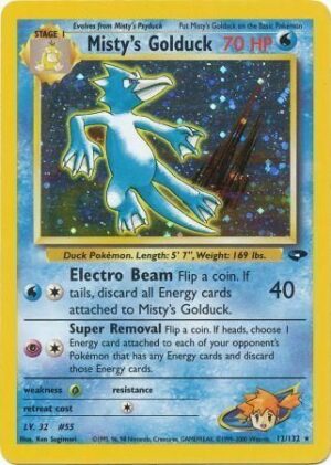 Misty's Golduck - 12/132 (Holo)