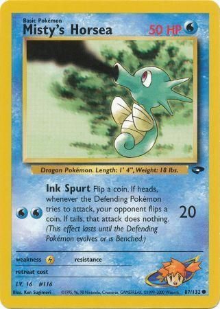 Misty's Horsea - 87/132