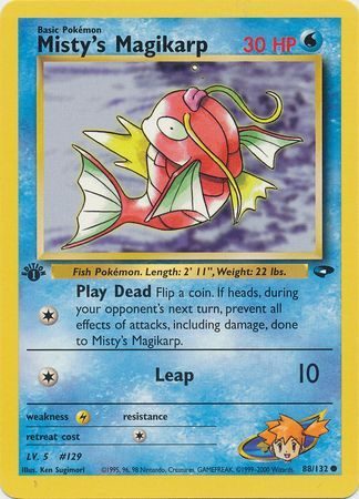 Misty's Magikarp - 88/132 - 1st Edition