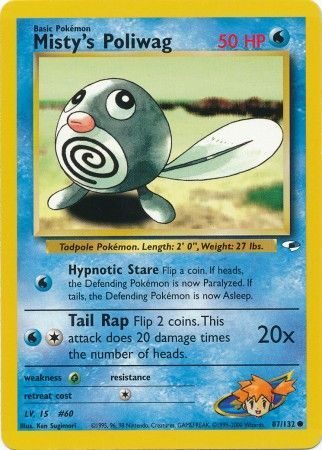Misty's Poliwag - 87/132