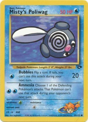 Misty's Poliwag - 89/132