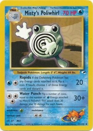 Misty's Poliwhirl - 53/132