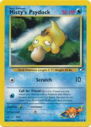 Misty's Psyduck - 54/132
