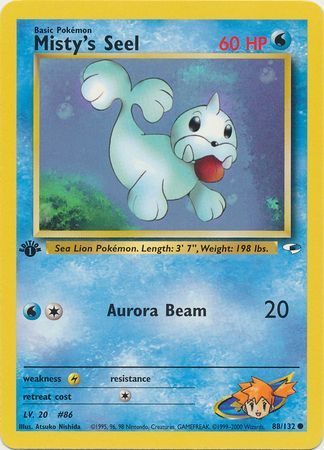 Misty's Seel - 88/132 - 1st Edition