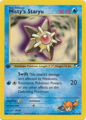 Misty's Staryu - 90/132 - 1st Edition