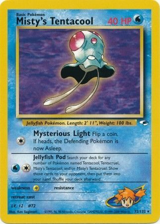 Misty's Tentacool - 32/132