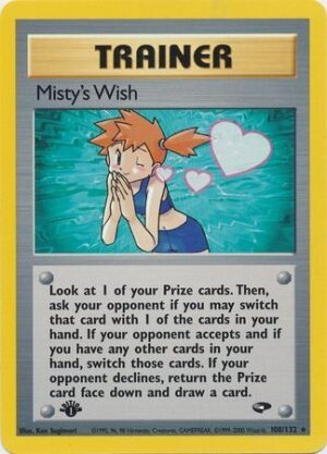 Misty's Wish - 108/132 - 1st Edition