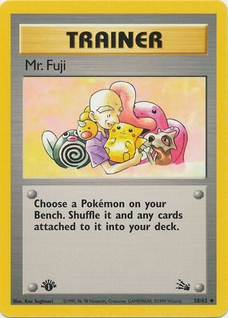 Mr. Fuji – 58/62 – 1st Edition